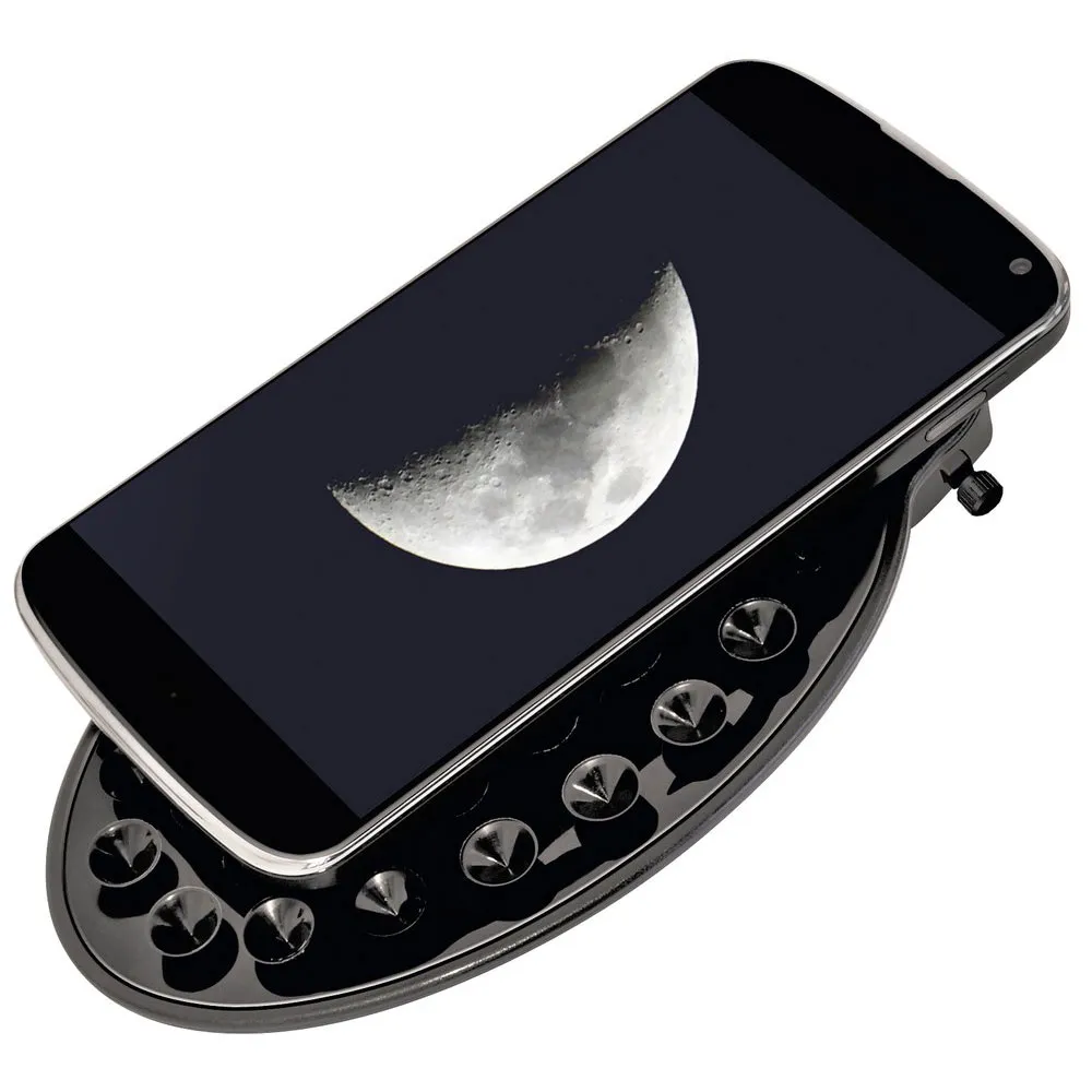 Bresser Spica 130/650 Eq3 Smartphone-halterung Für Teleskop, Black, One Size Bresser Spica 130/650 Eq3 Smartphone-halterung Für Teleskop, Black, One Size