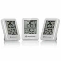 Bresser Temeo Thermometer Und Hygrometer 3 Einheiten Bresser Temeo Thermometer Und Hygrometer 3 Einheiten