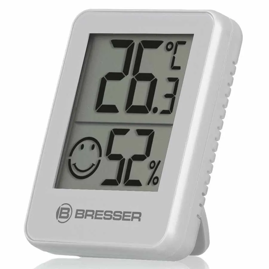 Bresser Temeo Thermometer Und Hygrometer 3 Einheiten, White, One Size