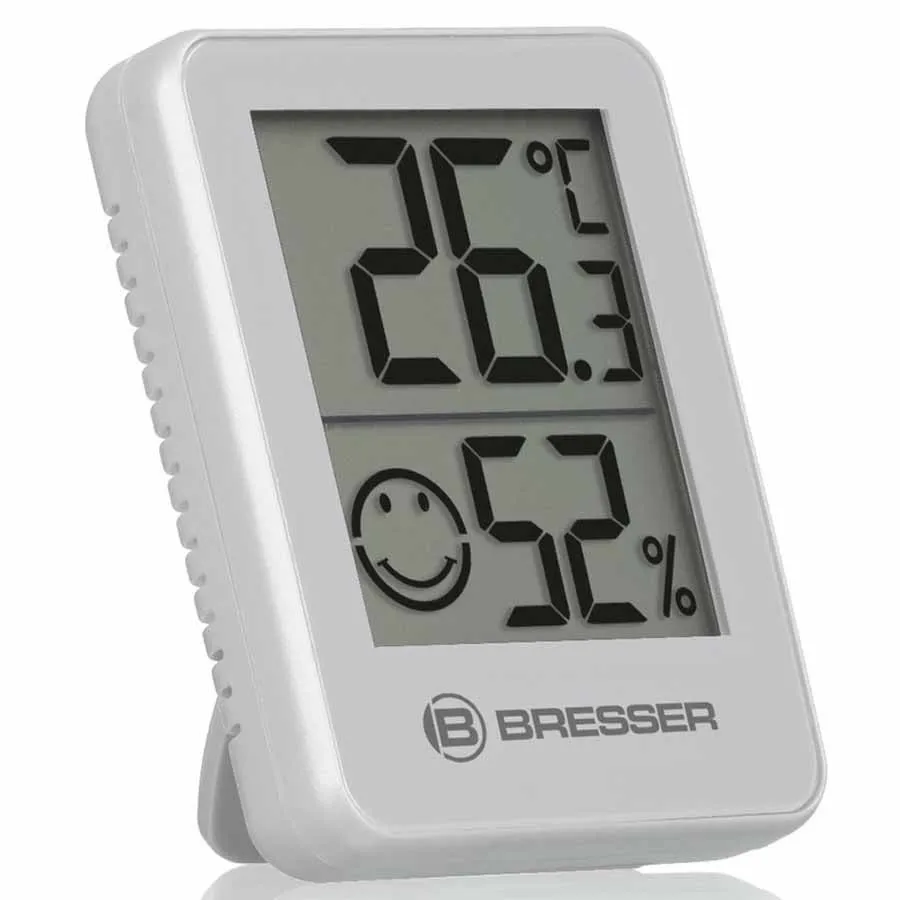 Bresser Temeo Thermometer Und Hygrometer 3 Einheiten, White, One Size