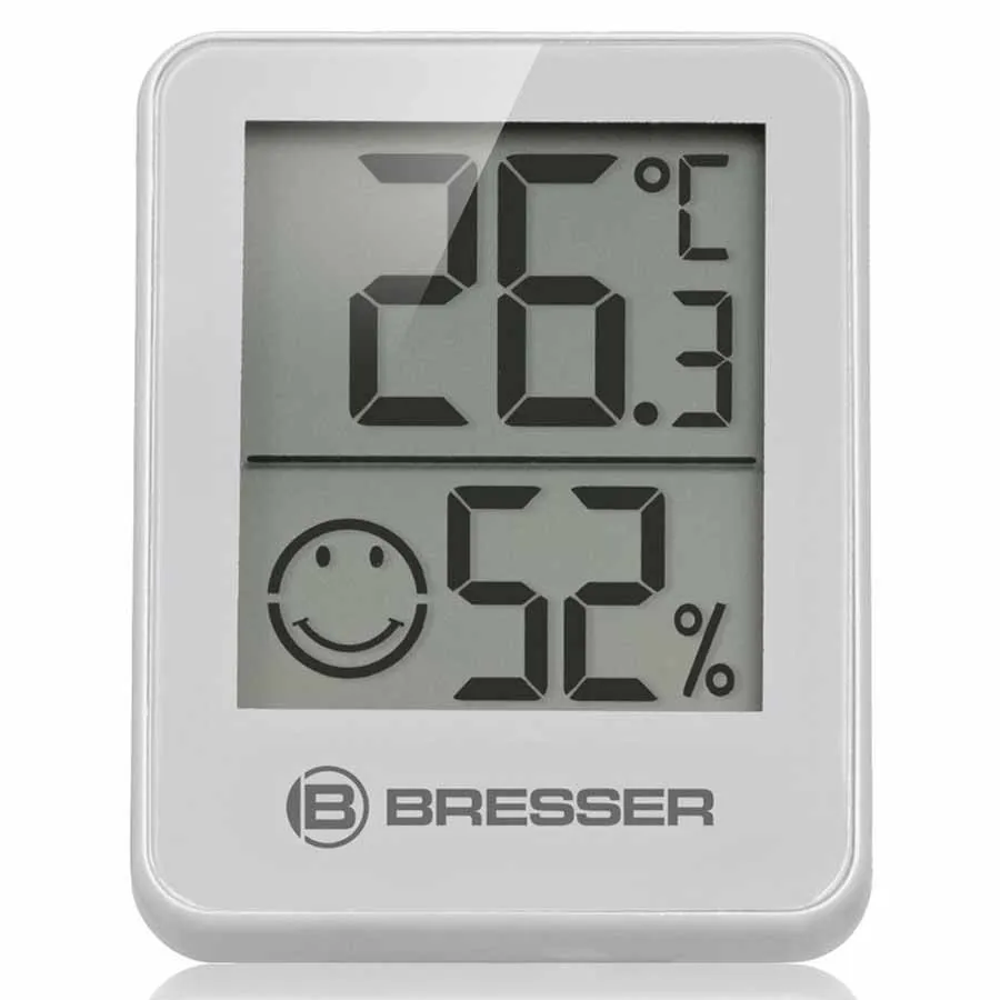Bresser Temeo Thermometer Und Hygrometer 3 Einheiten, White, One Size