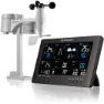 Bresser Wifi Clearview 7-in-1 Sensor Wetterstation, Black / white, One Size, EU Plug 220V