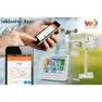 Bresser Wifi Color Weather Center 5in1 Profi Sensor Wetterstation, Black / grey, One Size, EU Plug 220V