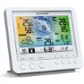 Bresser Wifi Color Weather Center 5in1 Profi Sensor Wetterstation, Black / grey, One Size, EU Plug 220V