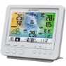 Bresser Wifi Color Weather Center 5in1 Profi Sensor Wetterstation, Black / grey, One Size, EU Plug 220V