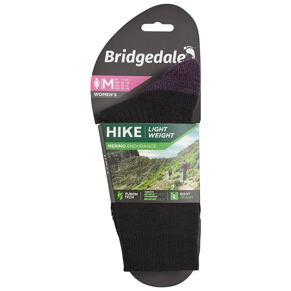 Bridgedale Lightweight Merino Performance Boot Socken Bridgedale Lightweight Merino Performance Boot Socken