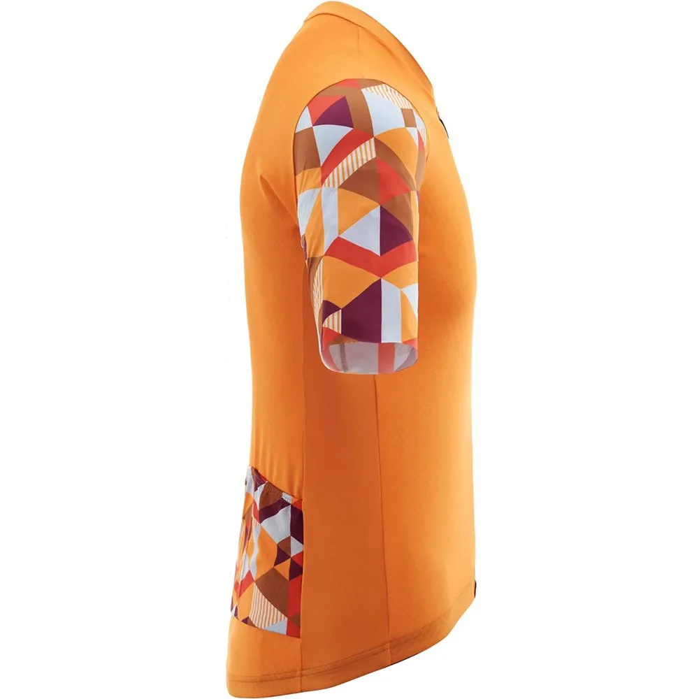 Briko Abstract Kurzarm-radtrikot, Orange, M Briko Abstract Kurzarm-radtrikot, Orange, M