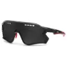 Briko Daintree Polarisierte Sonnenbrille, Black red, CAT3