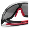 Briko Daintree Polarisierte Sonnenbrille, Black red, CAT3