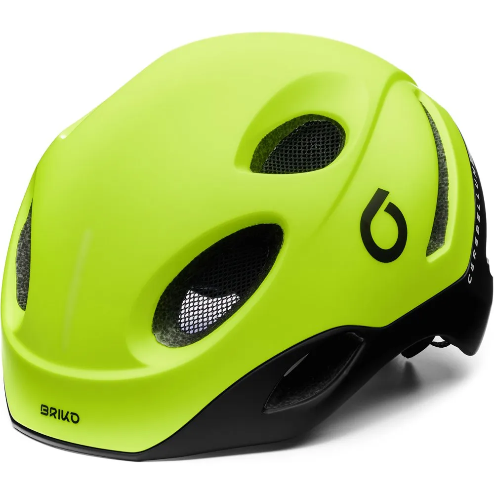 Briko E-one Led Stadthelm, Lime fluo / black Briko E-one Led Stadthelm, Lime fluo / black
