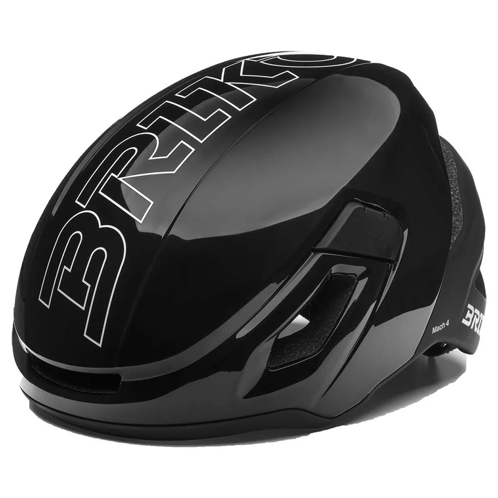 Briko Mach 4 Helm, Shiny black matt Briko Mach 4 Helm, Shiny black matt