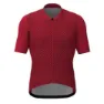 Briko Over Kurzarm-radtrikot, Red coral
