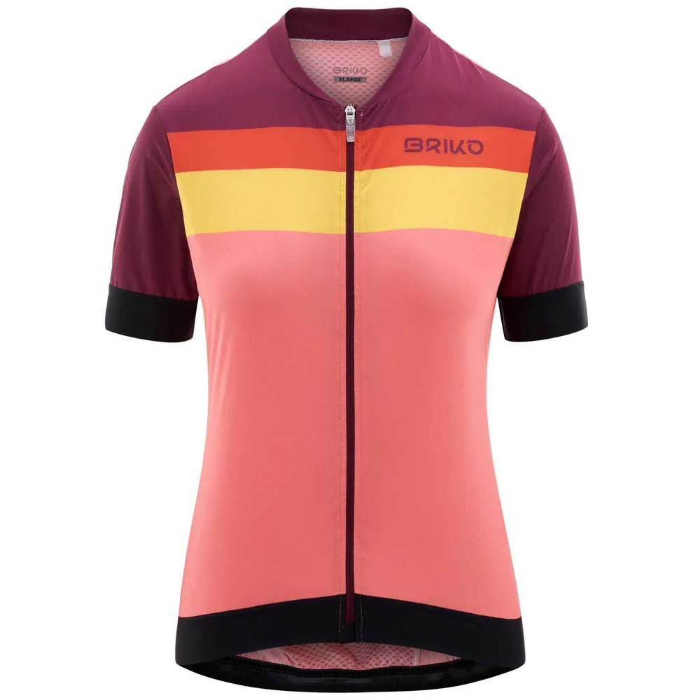 Briko Stripe 241158w Kurzarm-radtrikot Briko Stripe 241158w Kurzarm-radtrikot