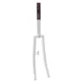 Brn 21 Mm Gabel, White, 20", Rigid