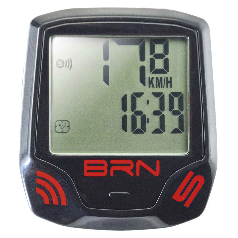 Brn 5 Function Wireless Fahrradcomputer, Black, One Size Brn 5 Function Wireless Fahrradcomputer, Black, One Size