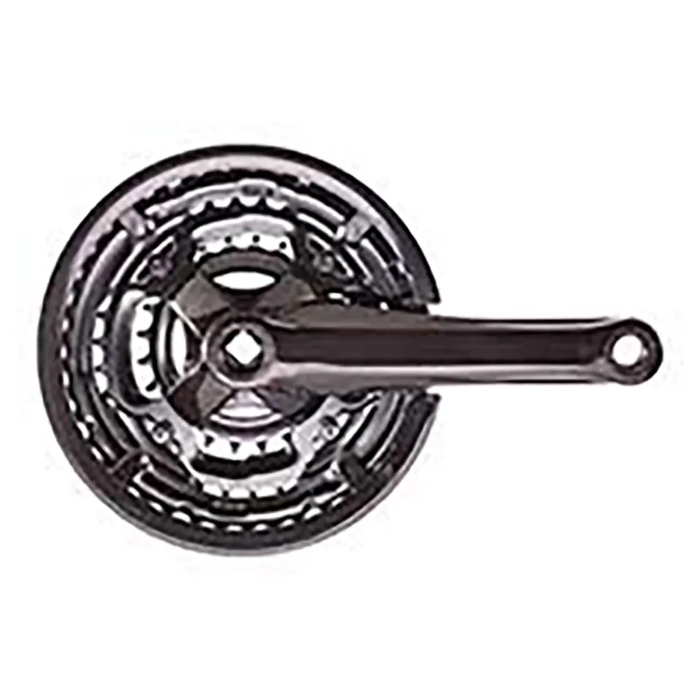 Brn Bimbo Kurbelgarnitur, Black, 150mm, 24/34-42t
