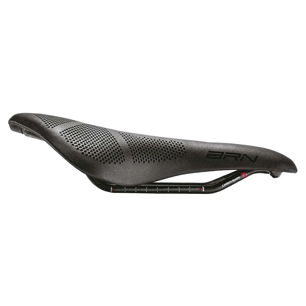 Brn Carbon Shape Short Sattel, Black, 130mm Brn Carbon Shape Short Sattel, Black, 130mm