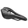 Brn Carbon Shape Short Sattel, Black, 130mm