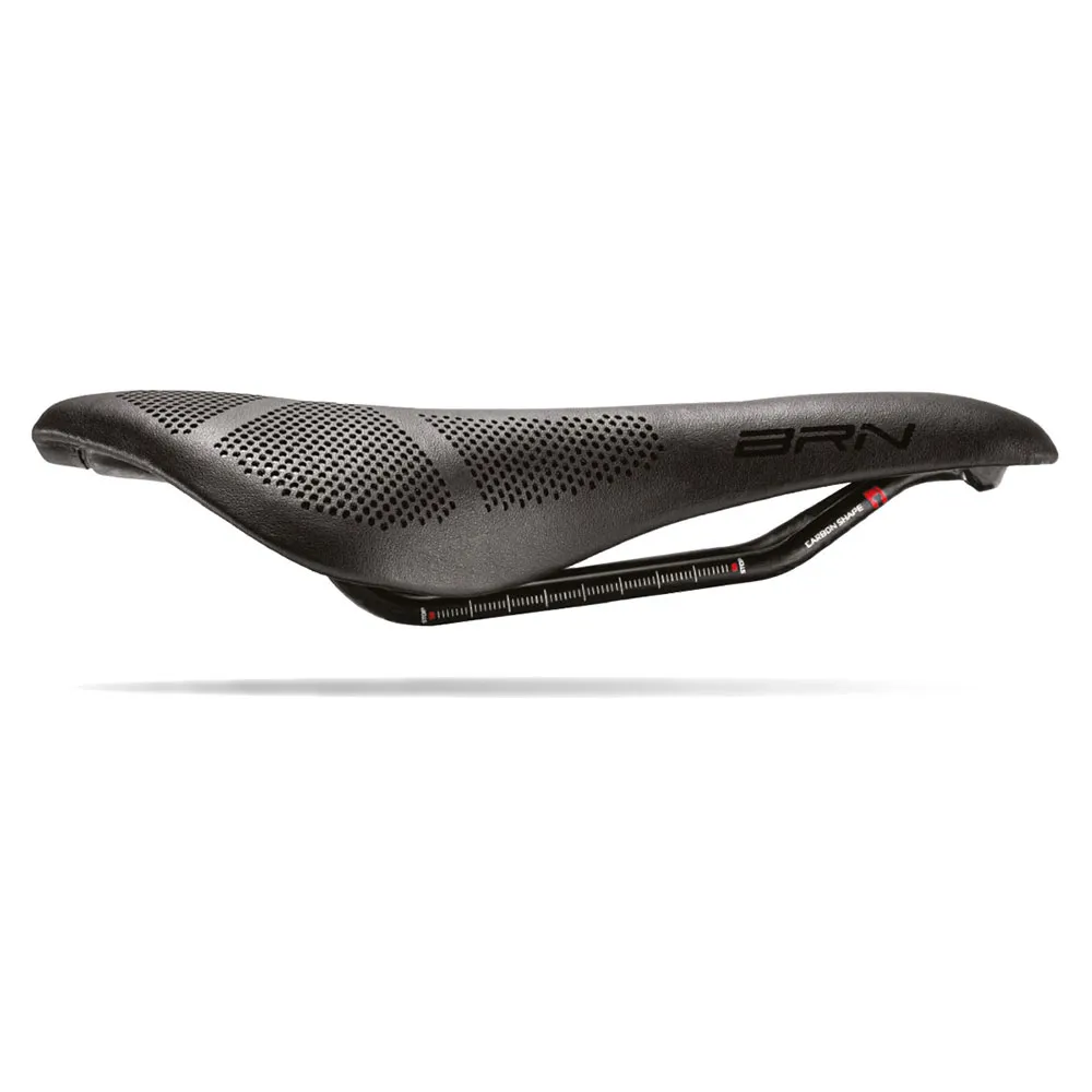 Brn Carbon Shape Short Sattel, Black, 130mm Brn Carbon Shape Short Sattel, Black, 130mm