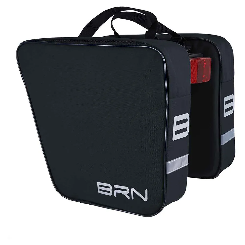 Brn Classic Iron Hooks Fahrradtaschen 15l, Black, One Size Brn Classic Iron Hooks Fahrradtaschen 15l, Black, One Size