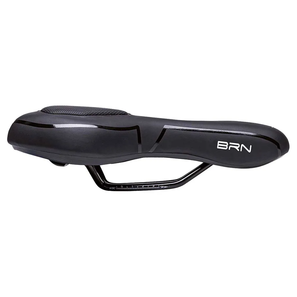 Brn Comfort Zone Sport Sattel, Black, 160mm