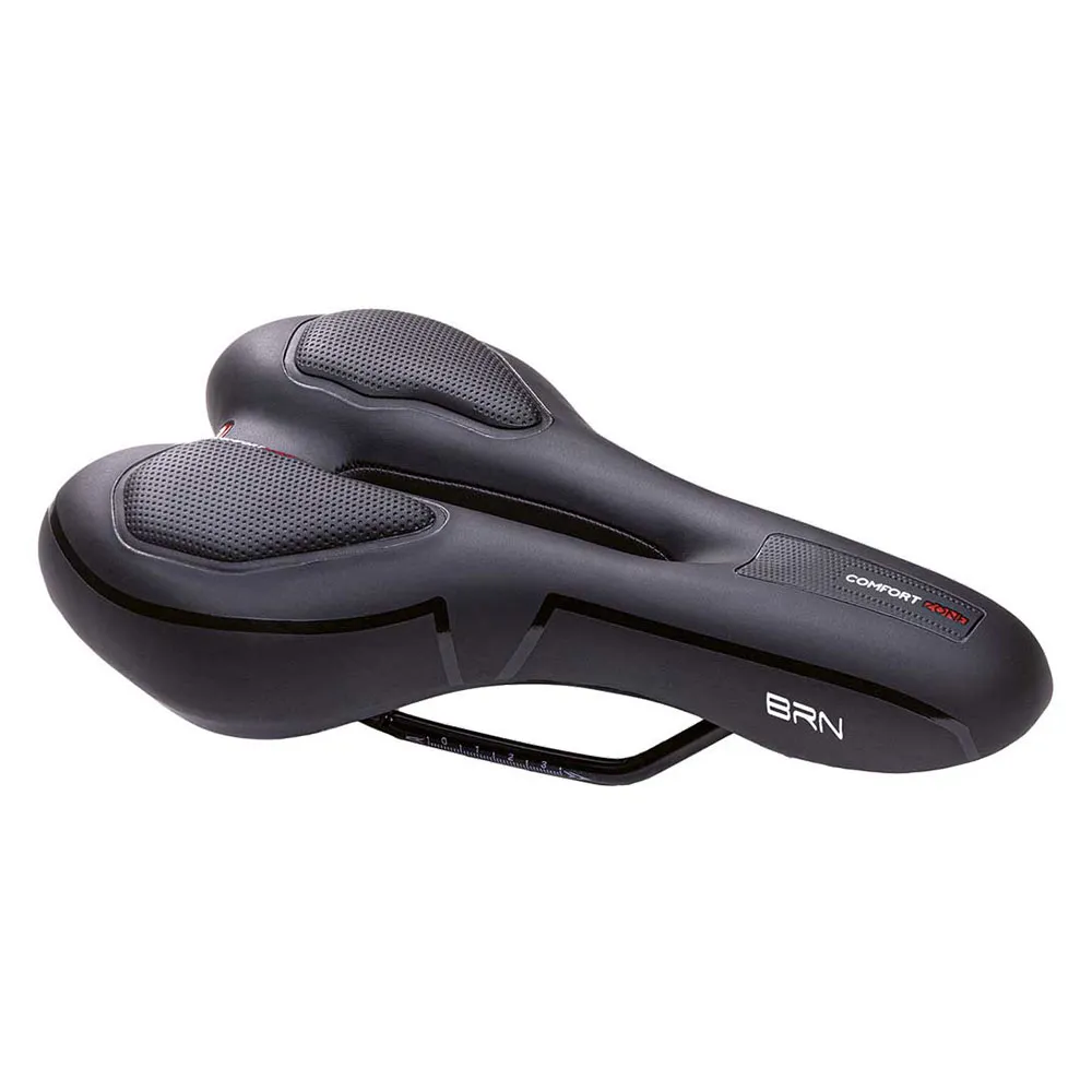 Brn Comfort Zone Sport Sattel, Black, 160mm