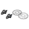 Brn Disc 160 Mm Bremsen, Black / silver, One Size
