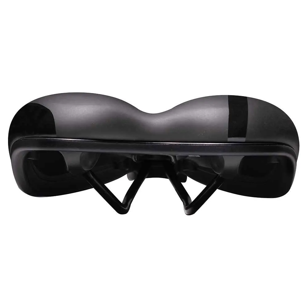 Brn Dynamic City Gel Sattel, Black / orange, 185mm Brn Dynamic City Gel Sattel, Black / orange, 185mm
