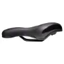Brn Dynamic City Gel Sattel, Black / orange, 185mm