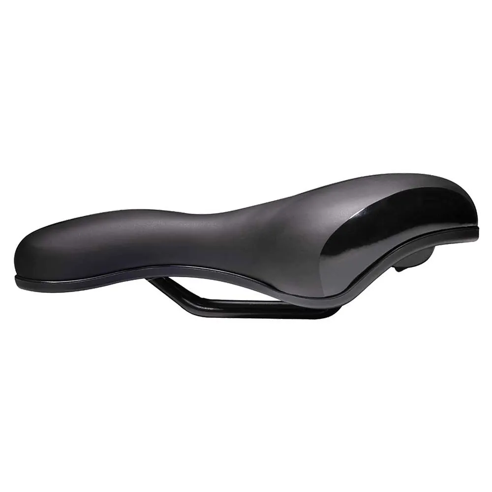 Brn Dynamic City Memory Sattel, Black / light blue, 185mm Brn Dynamic City Memory Sattel, Black / light blue, 185mm