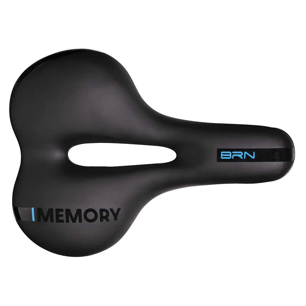 Brn Dynamic City Memory Sattel, Black / light blue, 185mm Brn Dynamic City Memory Sattel, Black / light blue, 185mm