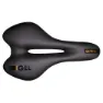 Brn Dynamic Sport Gel Sattel, Black / orange, 155mm