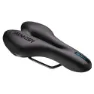 Brn Dynamic Sport Memory Sattel, Black / light blue, 155mm