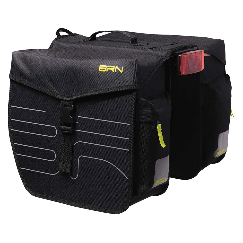 Brn Elegance Fahrradtaschen 24l, Black, One Size Brn Elegance Fahrradtaschen 24l, Black, One Size