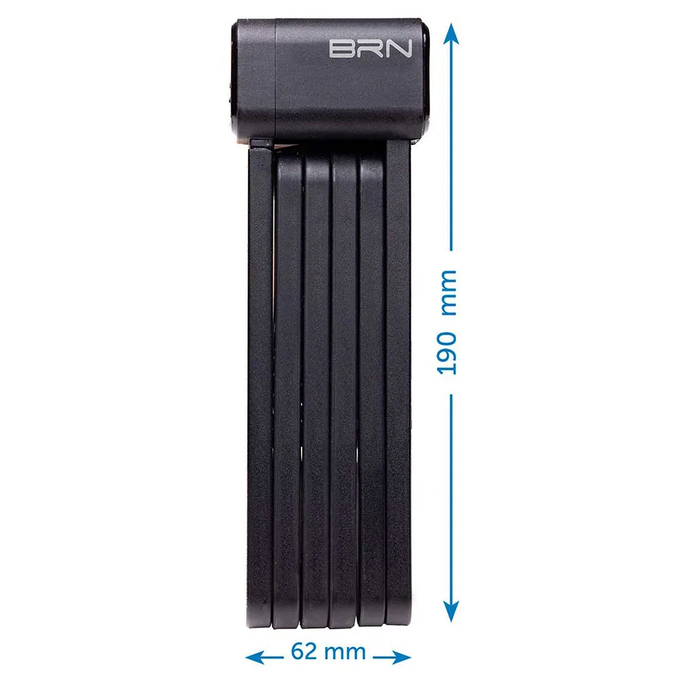 Brn Faltschloss, Black, 800mm Brn Faltschloss, Black, 800mm