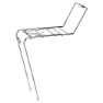 Brn Galletto Frontgepäckträger, Silver, One Size