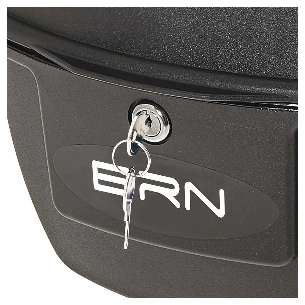 Brn Gepäckträgertasche, Black, One Size