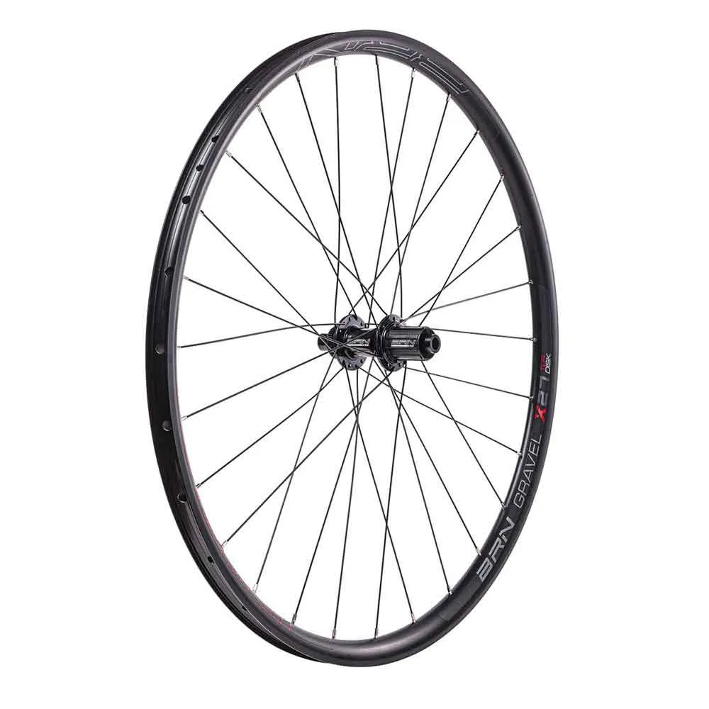 Brn Gravel 12s Cl Disc Tubeless Gravel-laufradsatz, Black, 12 x 100/12 x 142mm, Shimano/Sram HG Brn Gravel 12s Cl Disc Tubeless Gravel-laufradsatz, Black, 12 x 100/12 x 142mm, Shimano/Sram HG