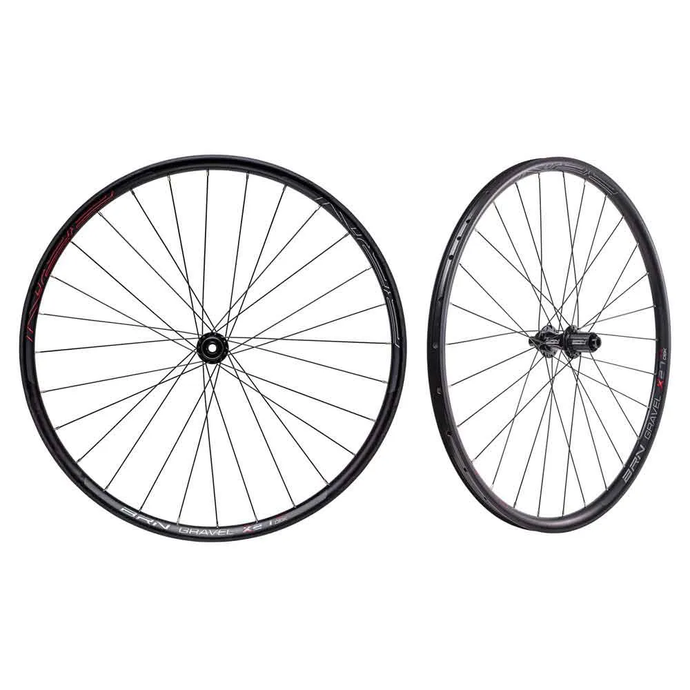Brn Gravel 12s Cl Disc Tubeless Gravel-laufradsatz, Black, 12 x 100/12 x 142mm, Shimano/Sram HG Brn Gravel 12s Cl Disc Tubeless Gravel-laufradsatz, Black, 12 x 100/12 x 142mm, Shimano/Sram HG