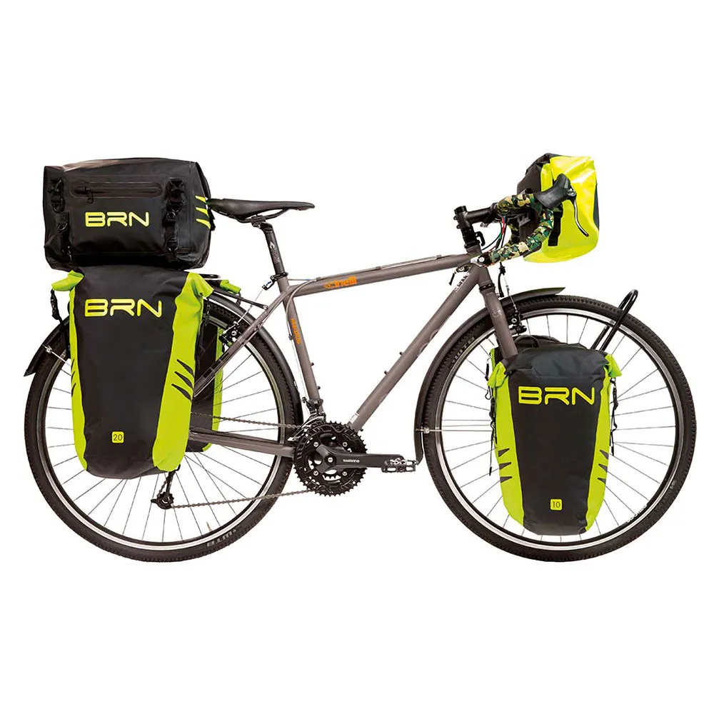 Brn Himalaya Fahrradtasche 10l, Fluo yellow, One Size Brn Himalaya Fahrradtasche 10l, Fluo yellow, One Size