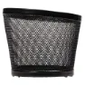Brn Intreccio Oval Frontkorb, Black, One Size
