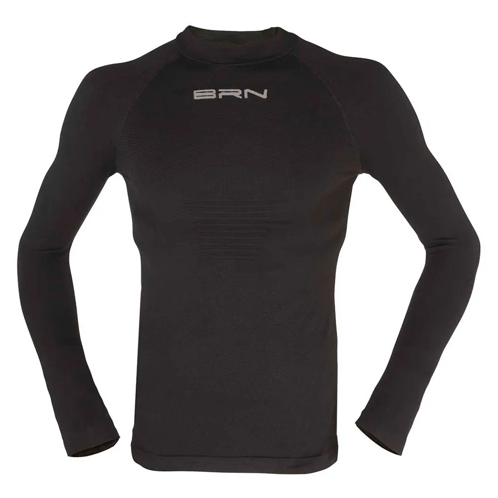 Brn Langarm-baselayer, Black