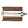 Brn Legno Pedale, Silver / brown, One Size