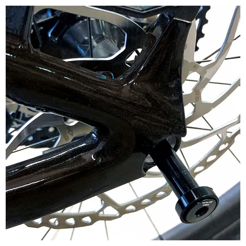 Brn M12xp1.0b166-t20 Steckachse, Black, 142mm Brn M12xp1.0b166-t20 Steckachse, Black, 142mm