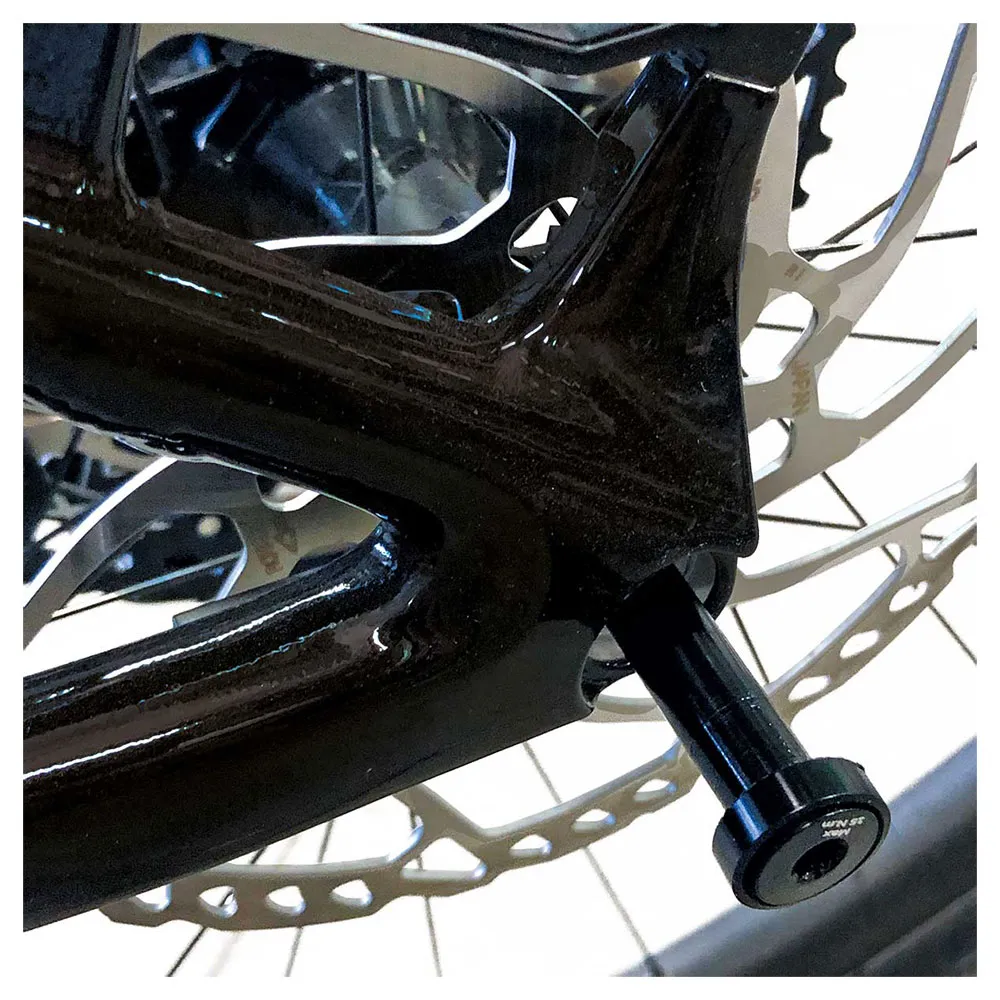 Brn M12xp1.5b170-t18 Steckachse, Black, 142mm Brn M12xp1.5b170-t18 Steckachse, Black, 142mm