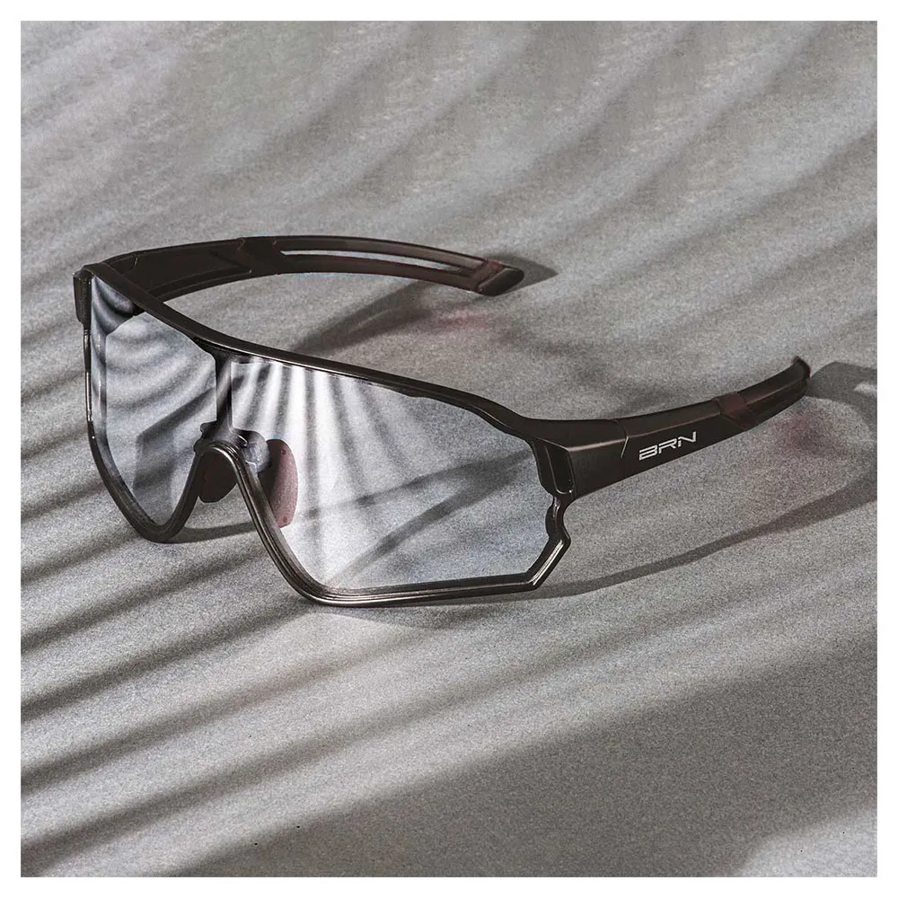 Brn Max Photochrome Sonnenbrille, Black, Photocromic Clear/CAT1-3 Brn Max Photochrome Sonnenbrille, Black, Photocromic Clear/CAT1-3