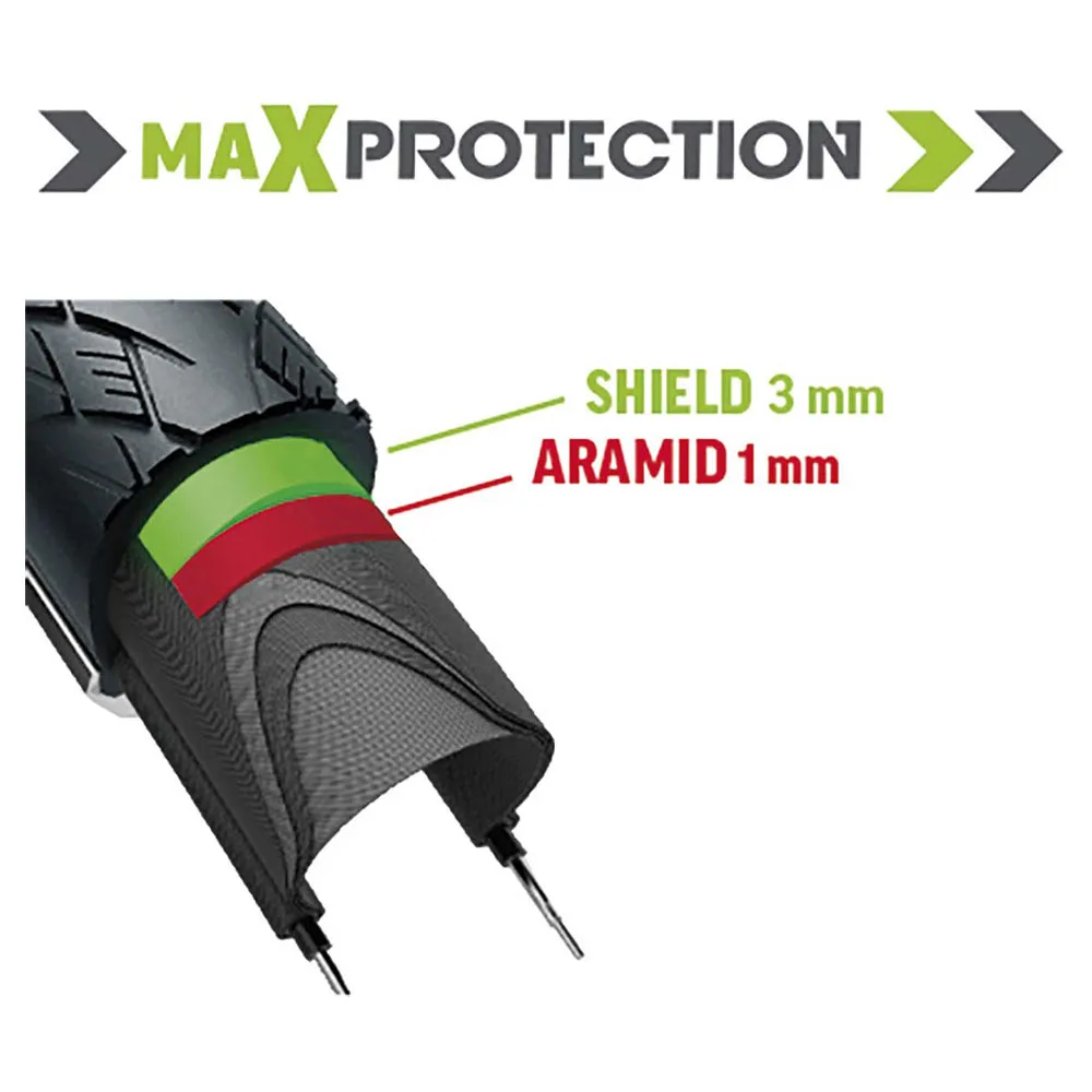 Brn Max Protection 700 X 35 Steifer Urbanreifen, Black, 700 x 35 Brn Max Protection 700 X 35 Steifer Urbanreifen, Black, 700 x 35