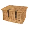 Brn Maxi Natural Lid Korb, Brown, One Size