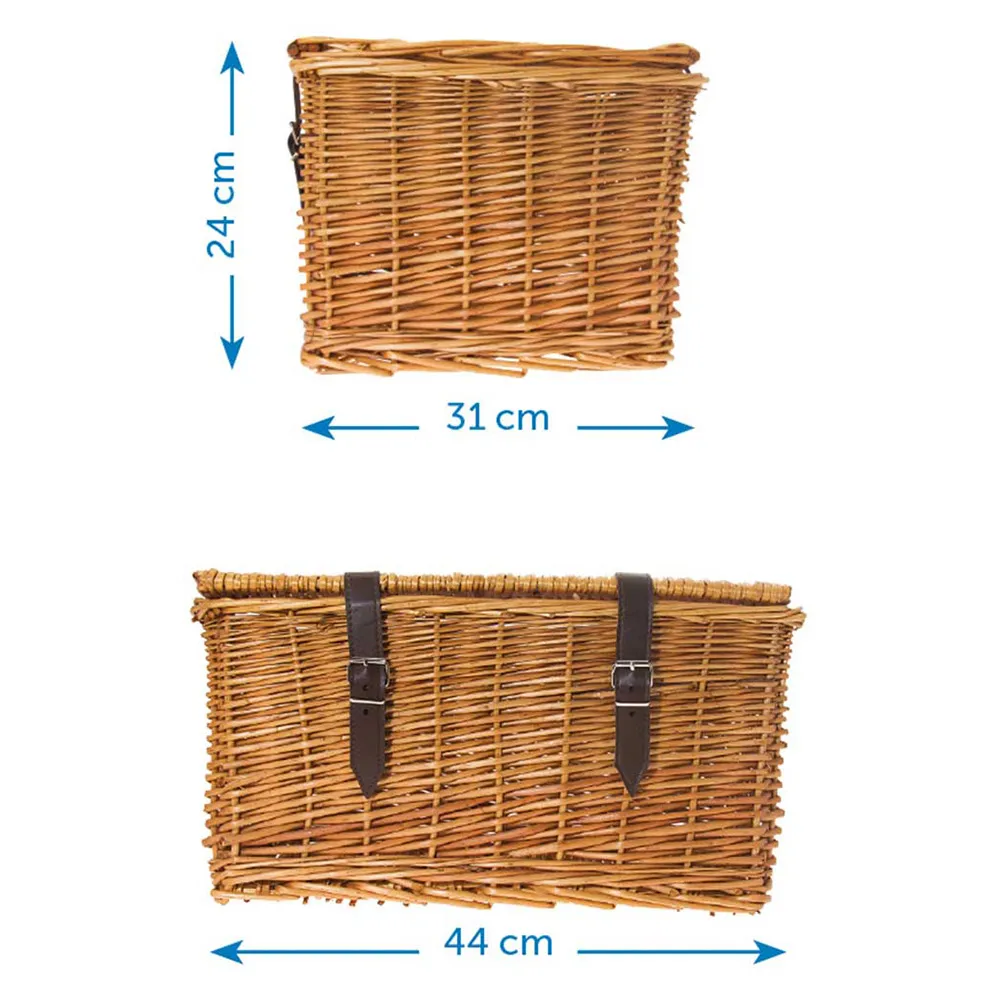 Brn Maxi Natural Lid Korb, Brown, One Size
