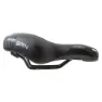 Brn Memory Foam Donna Sattel, Black, 195mm